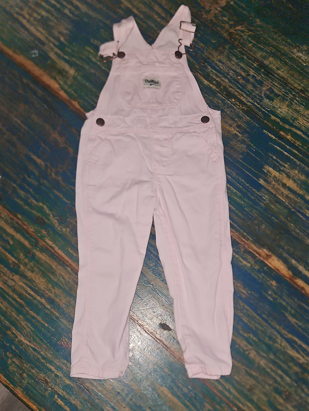 OshKosh B'gosh Pastel Pink Toddler Overalls